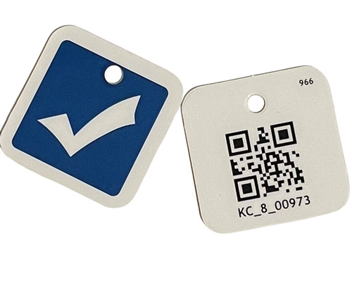KidCheck Keytags Front and Back